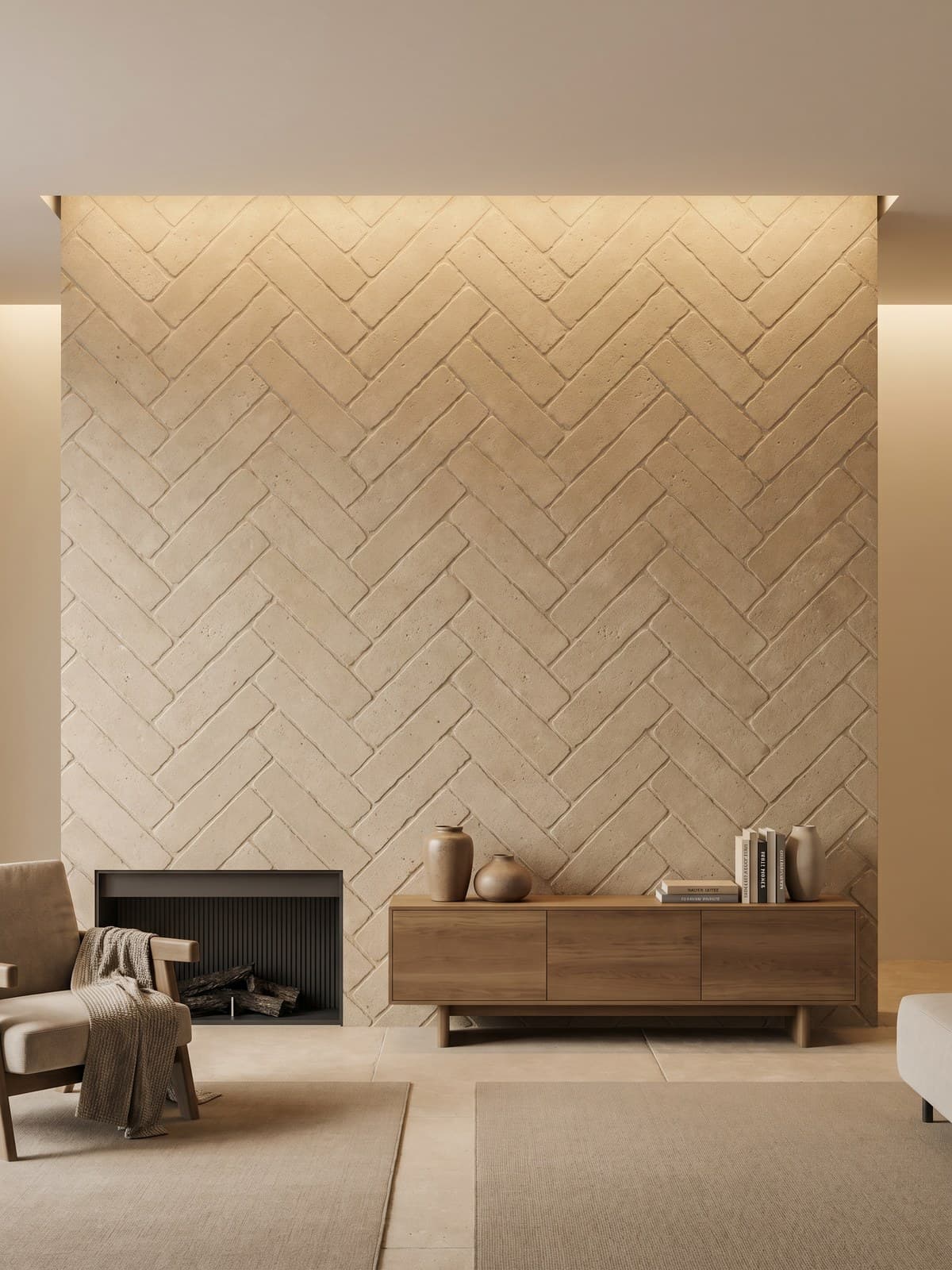 Atlas Beige Château Vieilli — application 11