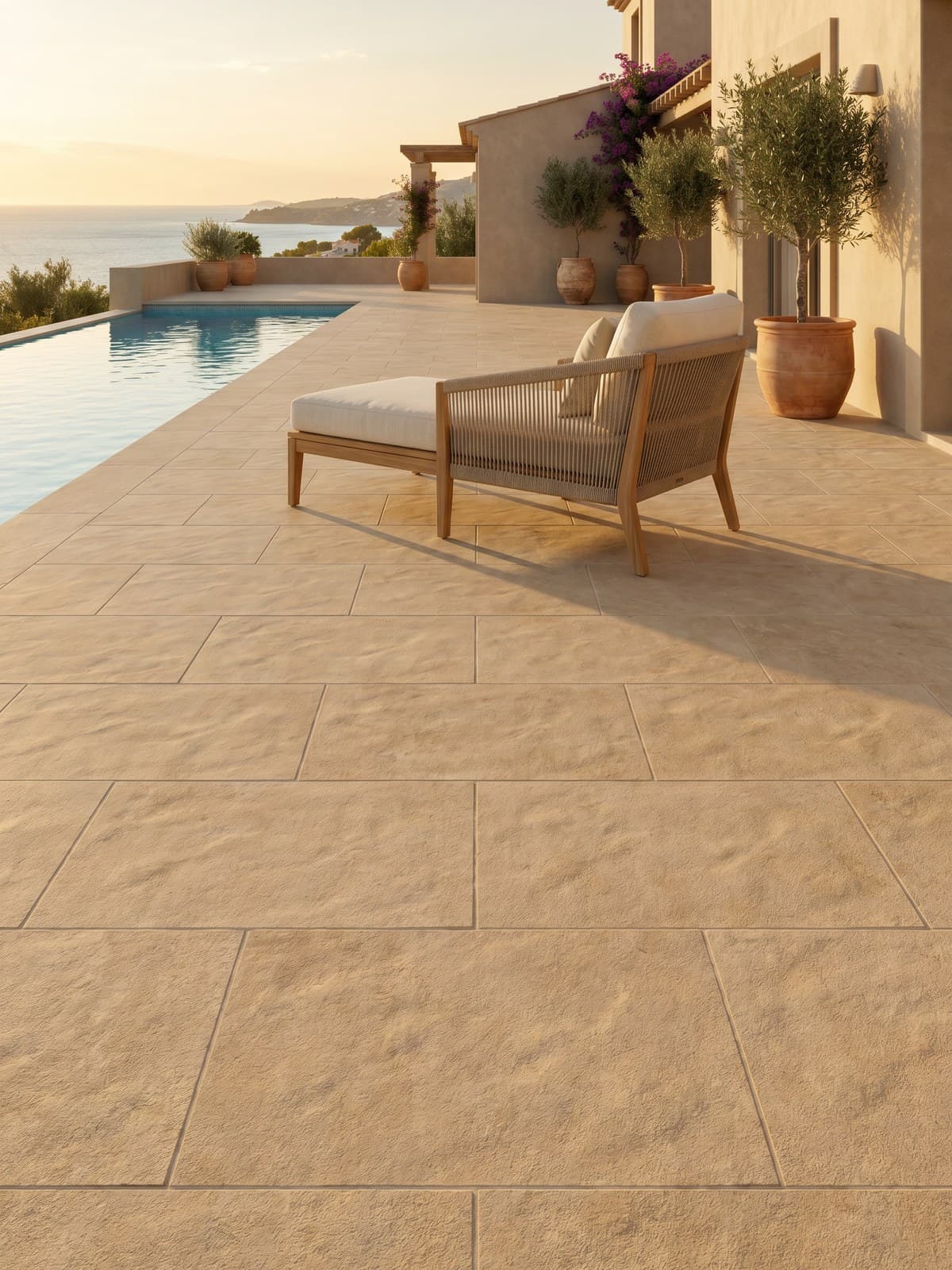 Atlas Beige Dune Texturée — in context