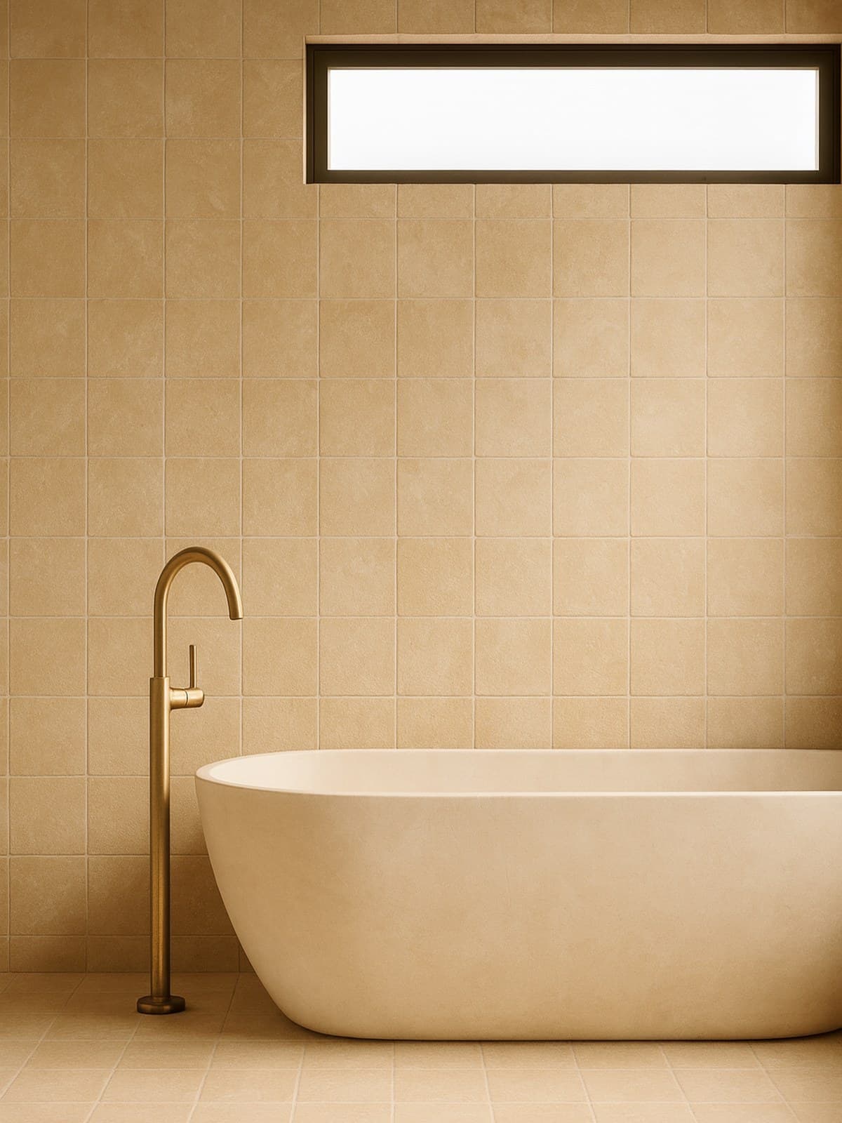 Atlas Beige Poli Mat Vieilli — application 5