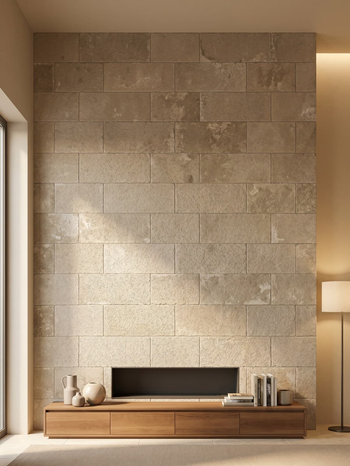 Atlas Beige Rustique Vieilli — application 6