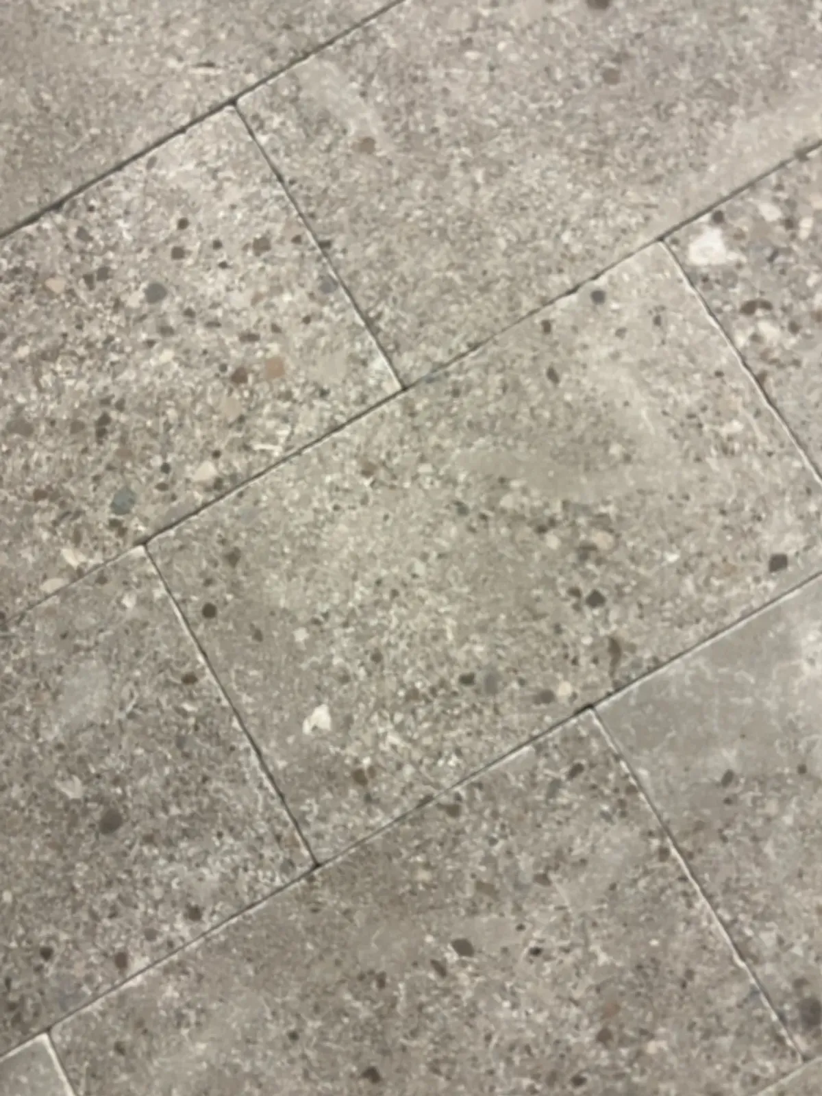 Riviera Gris Poli Mat Vieilli — Riviera Gris with Honed Aged finish, Moroccan natural stone texture